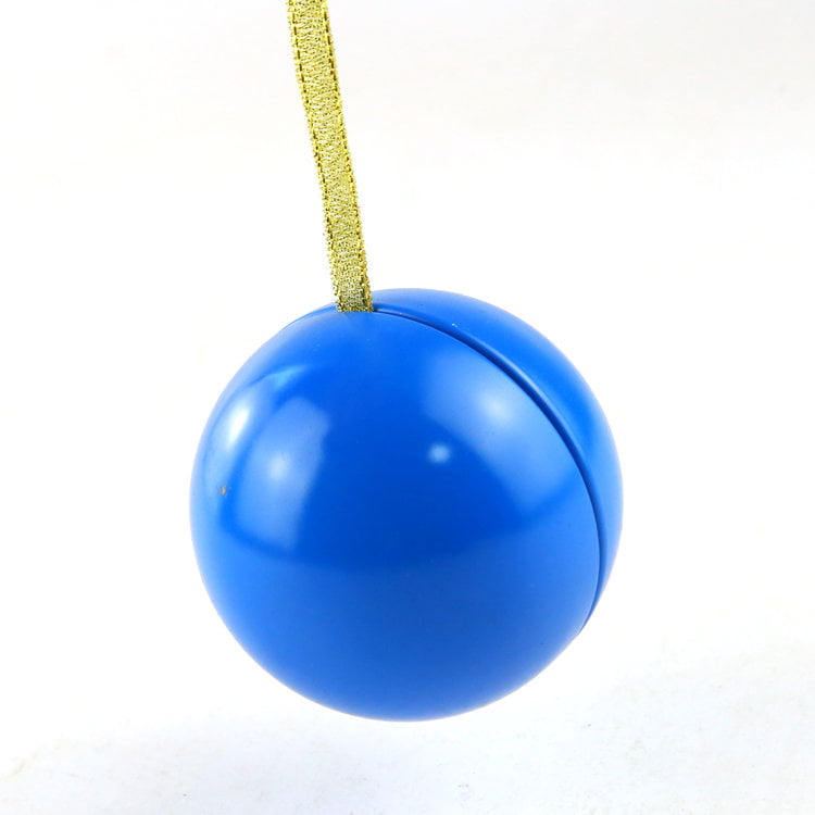 Christmas Ball tin box